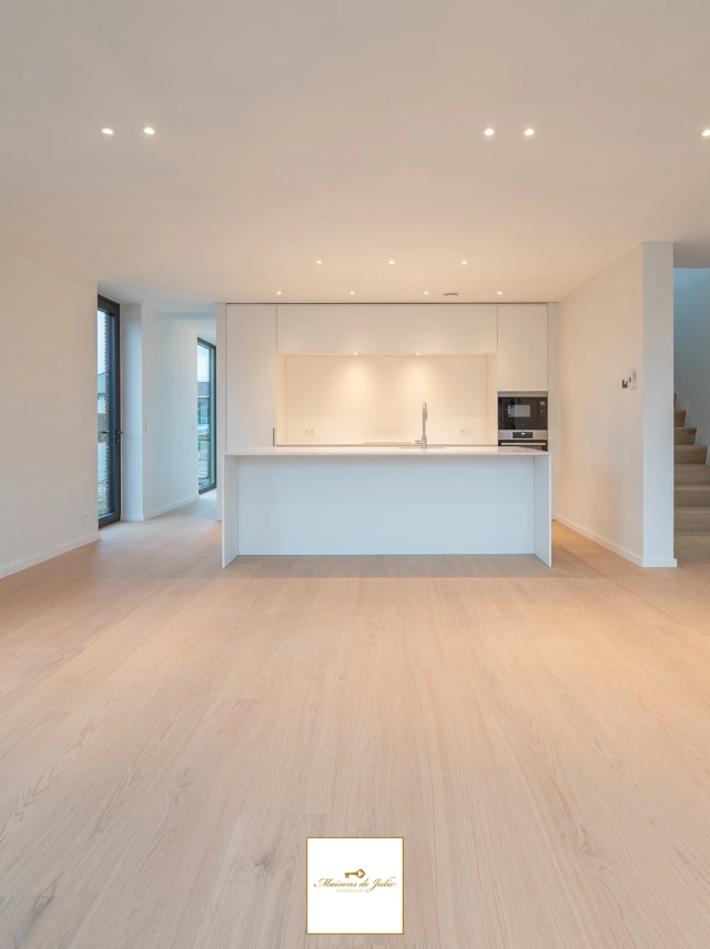 Keuken nieuwbouw houtskelet